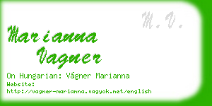 marianna vagner business card